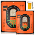 000 Capsules Separated 1000 Count – Premium Vegan Empty Capsules Size 000 (2 Bags) for DIY Filling