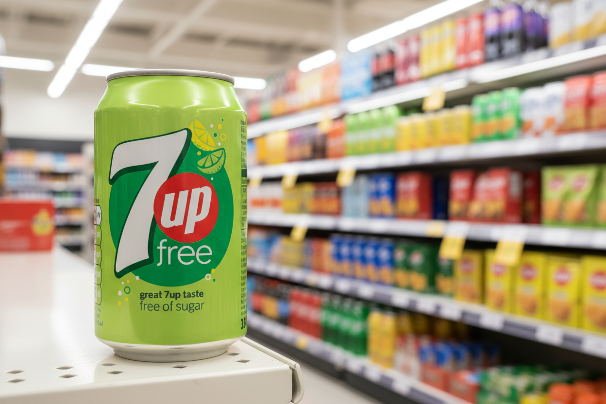 24 x 7Up Free Cans 330Ml