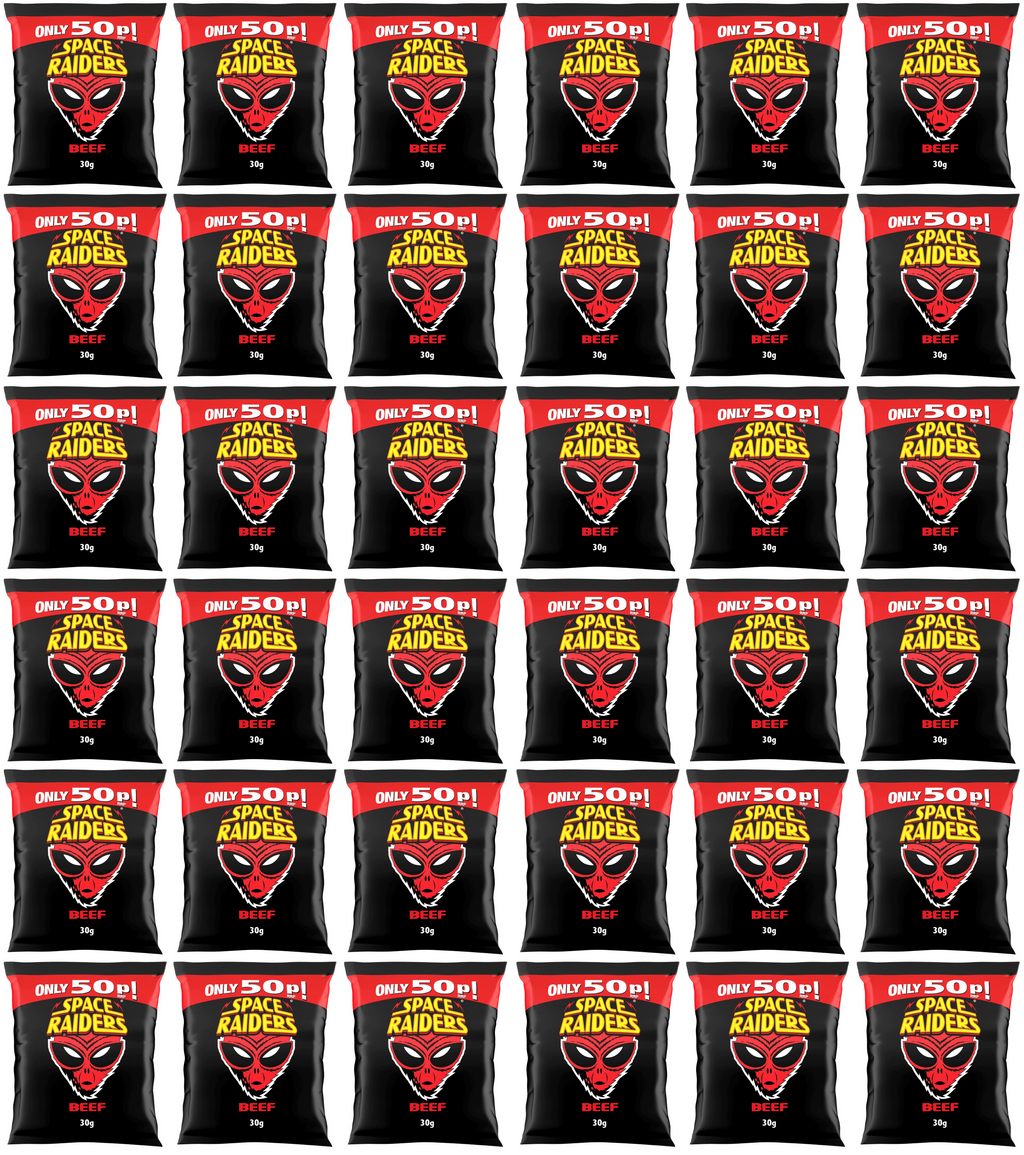 36 x Kp Space Raiders Beef - 30GM
