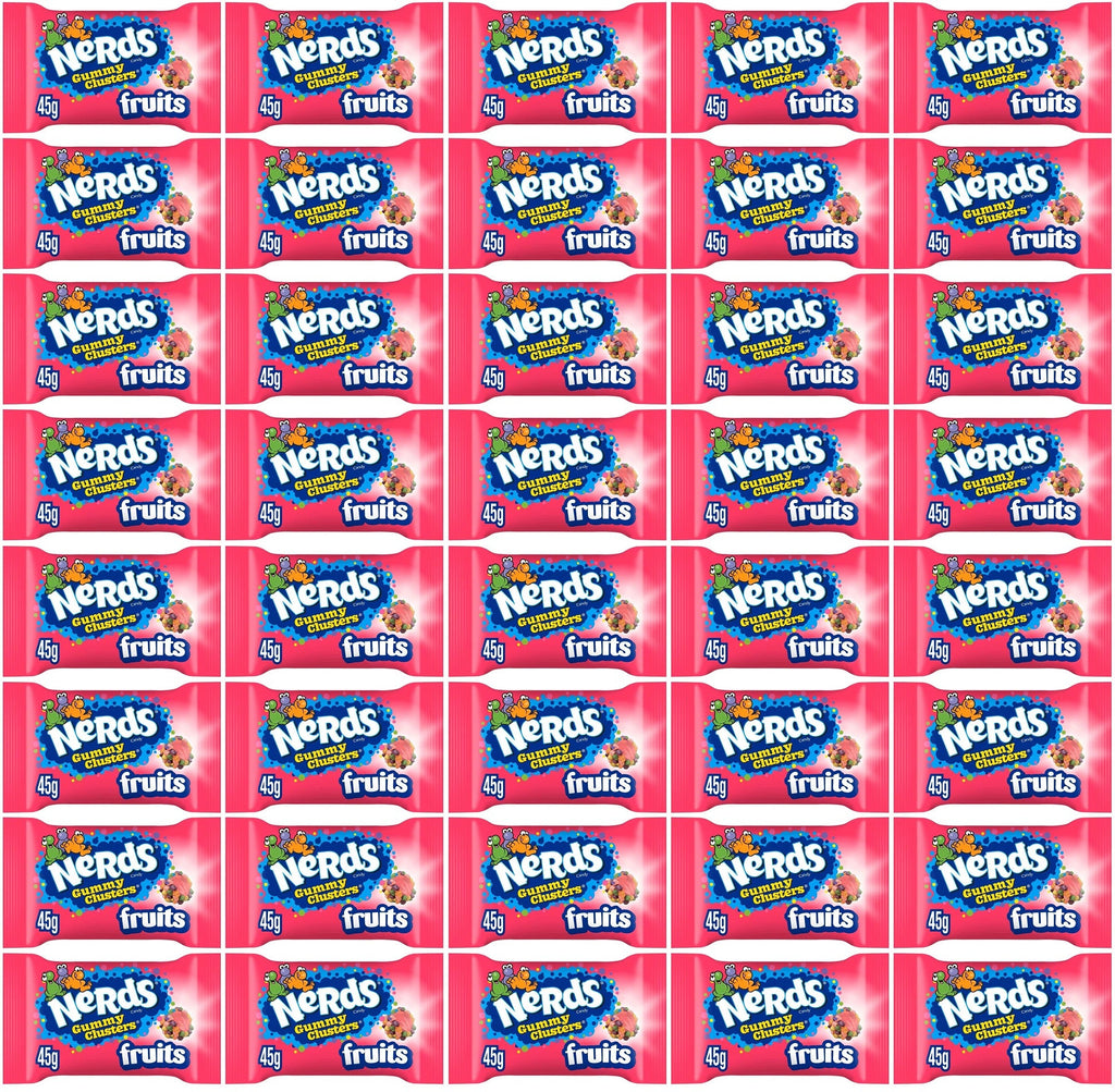 40 x Nerds Clusters Bag Fruits - 45GM