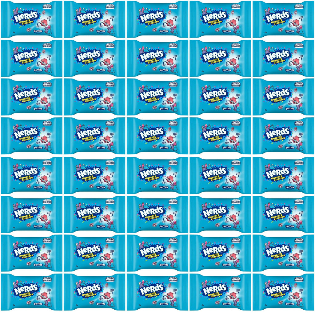 40 x Nerds Clusters Bag Berries - 45GM