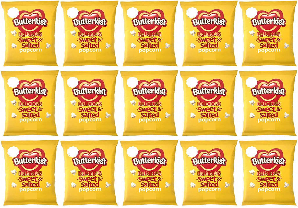 15 x Butterkist Sweet & Salted Popcorn 70GM