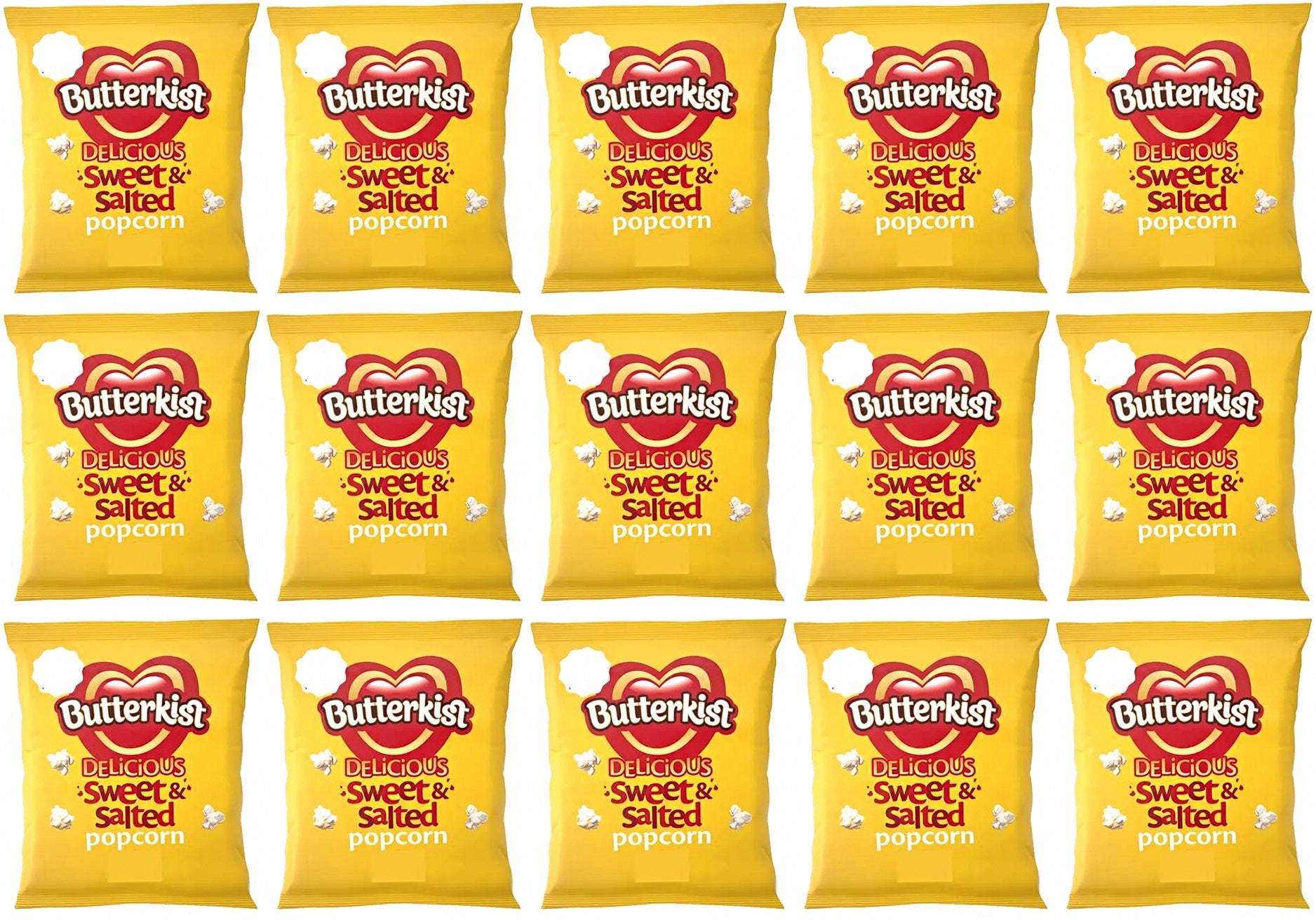 15 x Butterkist Sweet & Salted Popcorn 70GM
