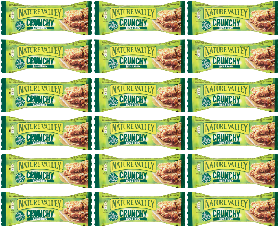 18 x Nature Valley Crunchy Oats & Honey 42Gm