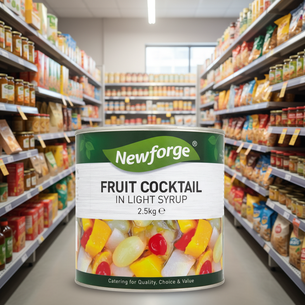 Newforge Fruit Cocktail In Light Syrup 2.5Kg