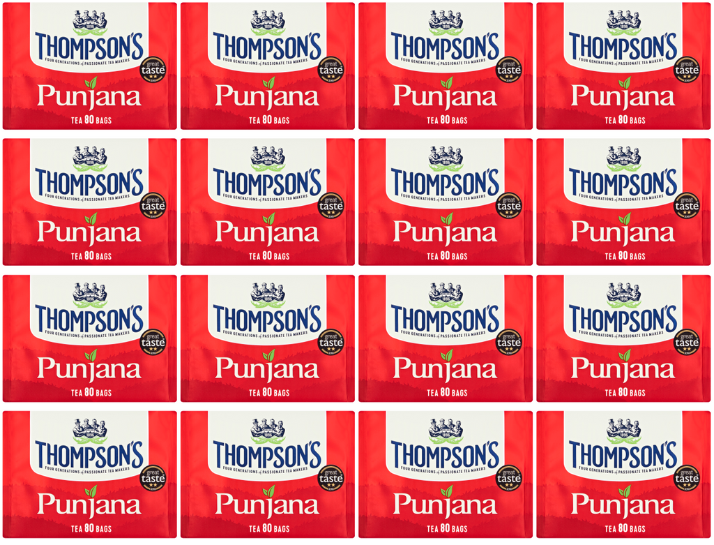 16 x Punjana Tea Bags - 80