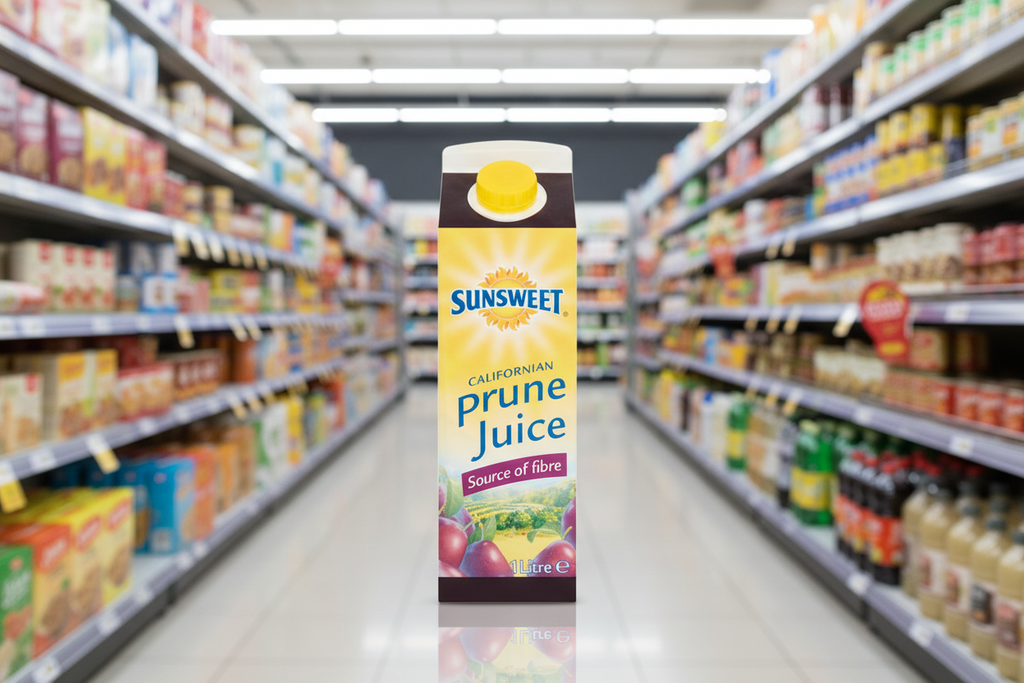 2 X Sunsweet Prune Juice 1L
