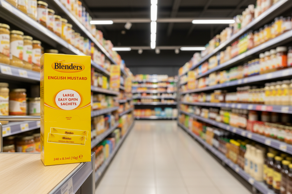 240 x Blenders English Mustard 240 X 8.5Ml (10G)