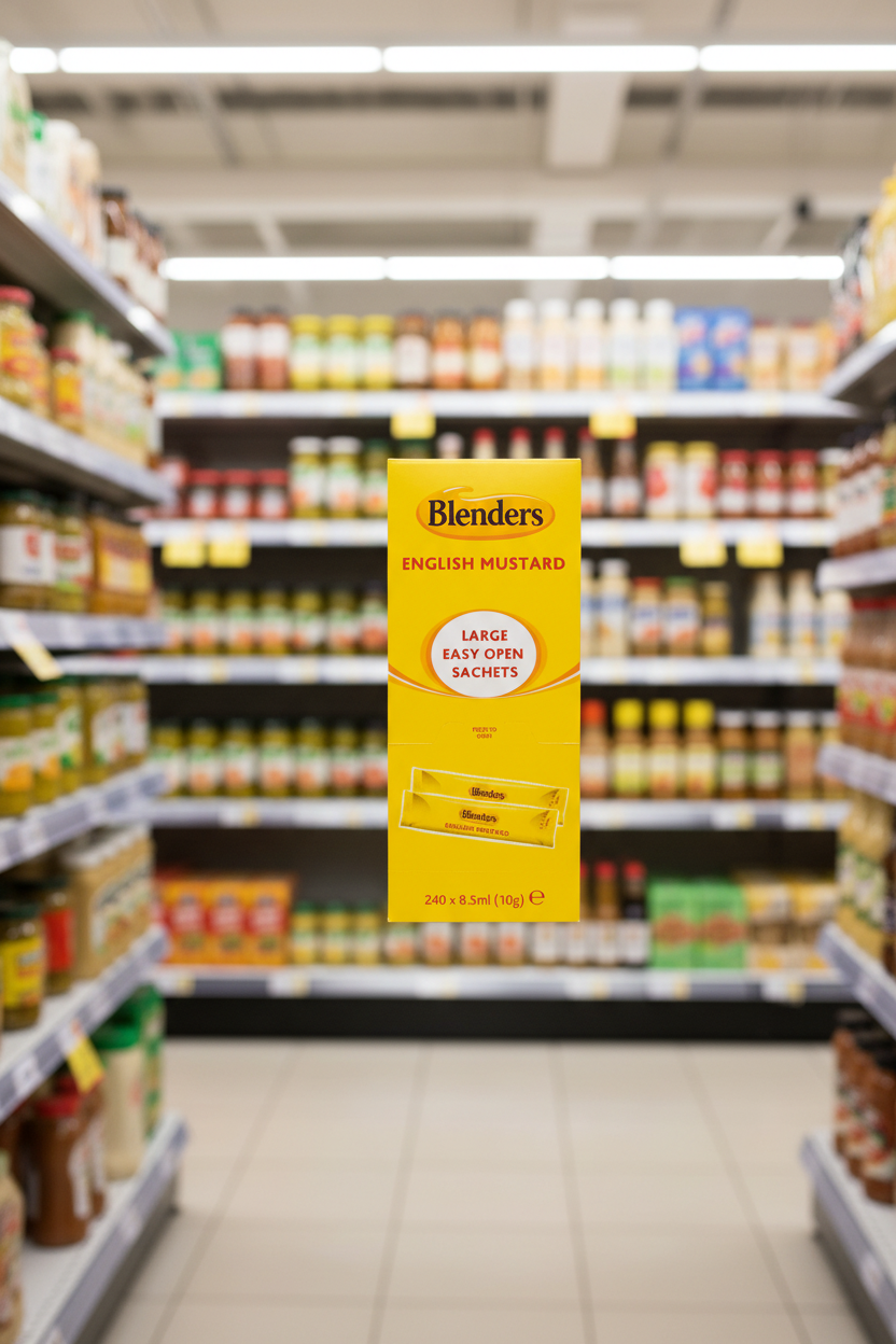 240 x Blenders English Mustard 240 X 8.5Ml (10G)