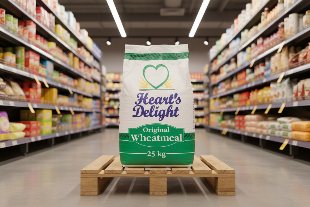 Hearts Original Wheatmeal 25Kg