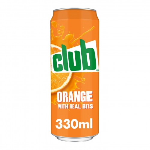 4 x Club Orange Cans 6X330Ml