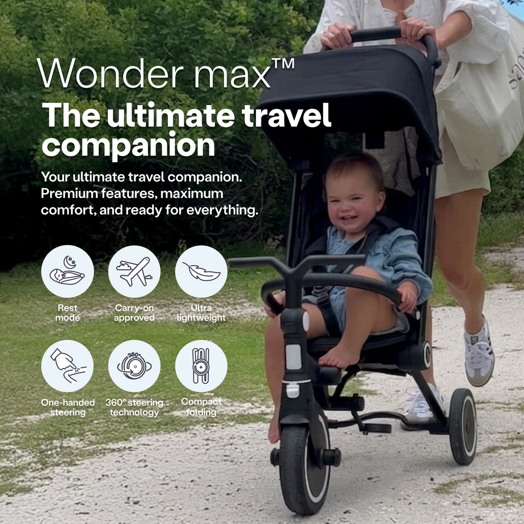 SmarTrike Wonder Max Trike - Jet Black