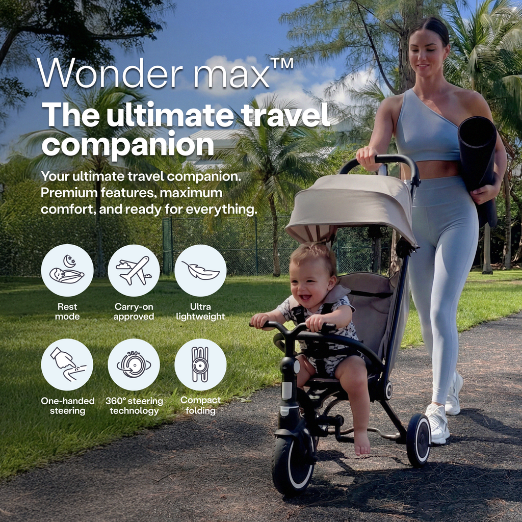 SmarTrike Wonder Max Trike - Stone Beige