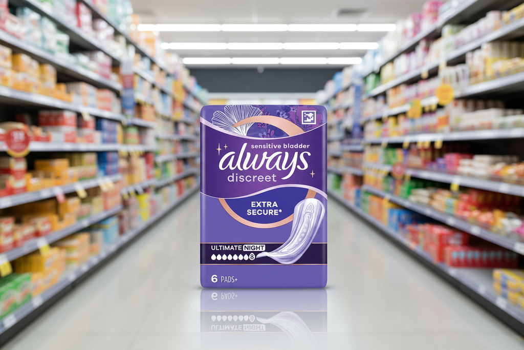 6 x Always Discreet Ultimate Night - 6 PACK