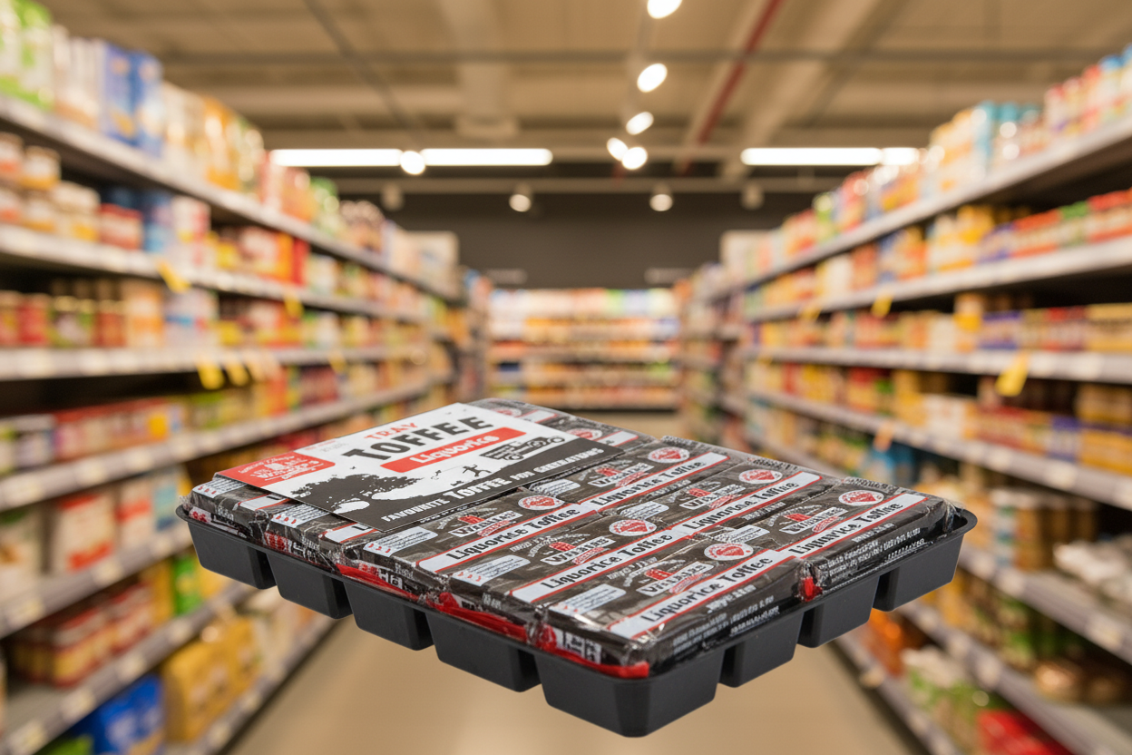 10 x Walker Tray Liquorice100G