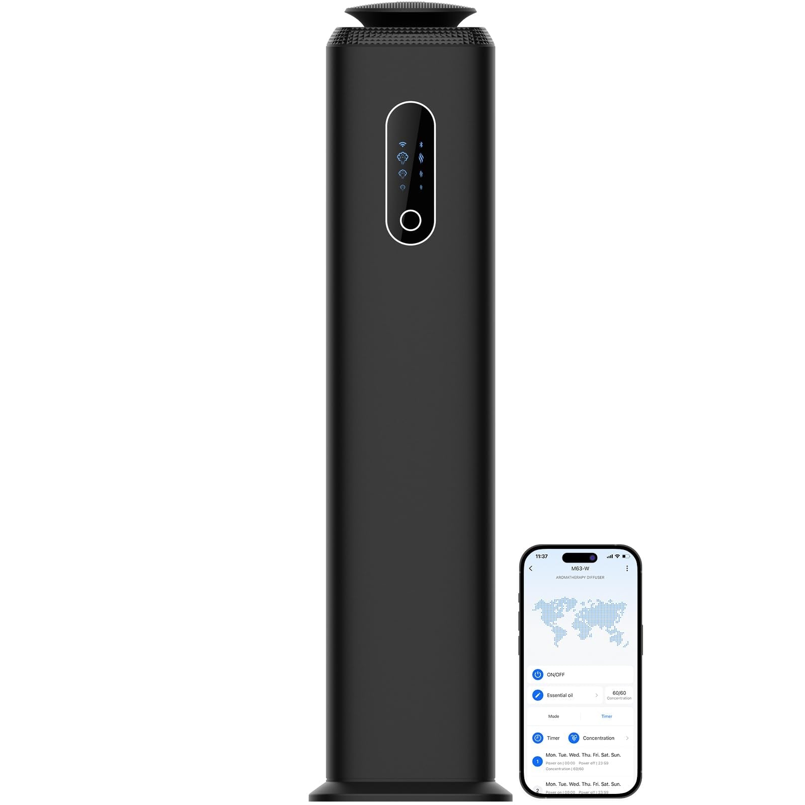 1000ml Tower Hotel Scent Diffuser with WiFi App Control – Up to 10,000 sq ft