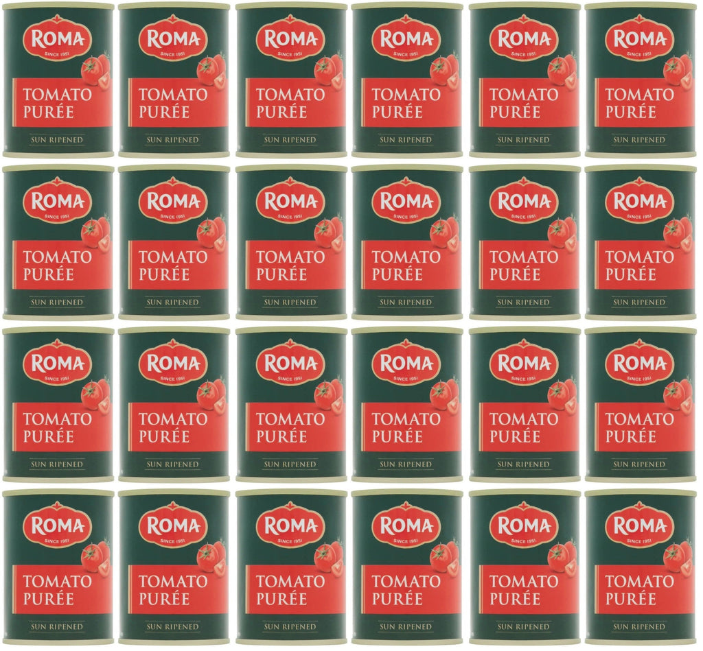 24 x Roma Tomatoe Puree Tin - 150G