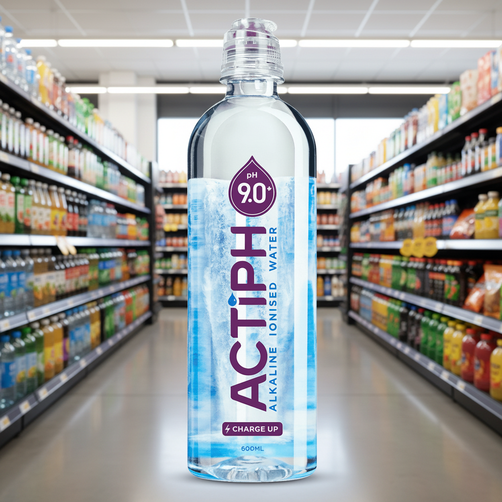 24 x ACTIPH Water PET Sports cap - 600ml