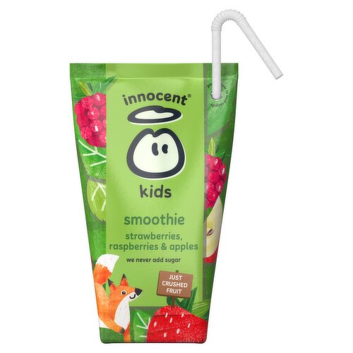 4 x Innocent Strawberries Rasp & Apples Juice 4 X 150Ml