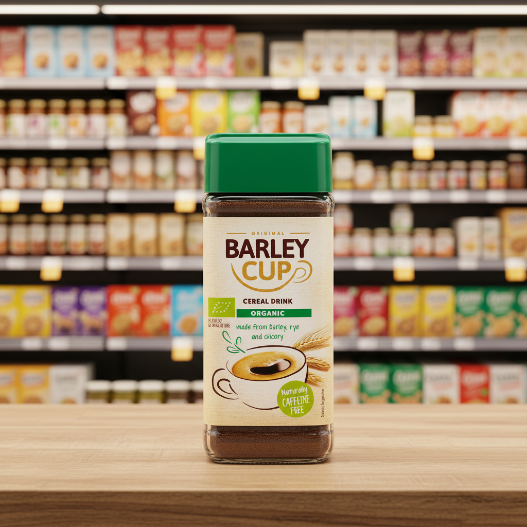 Barley Cup Organic Natural Instant Grain Coffee - 100g