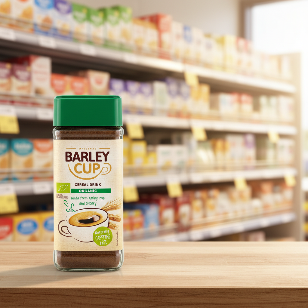 Barley Cup Organic Natural Instant Grain Coffee - 100g