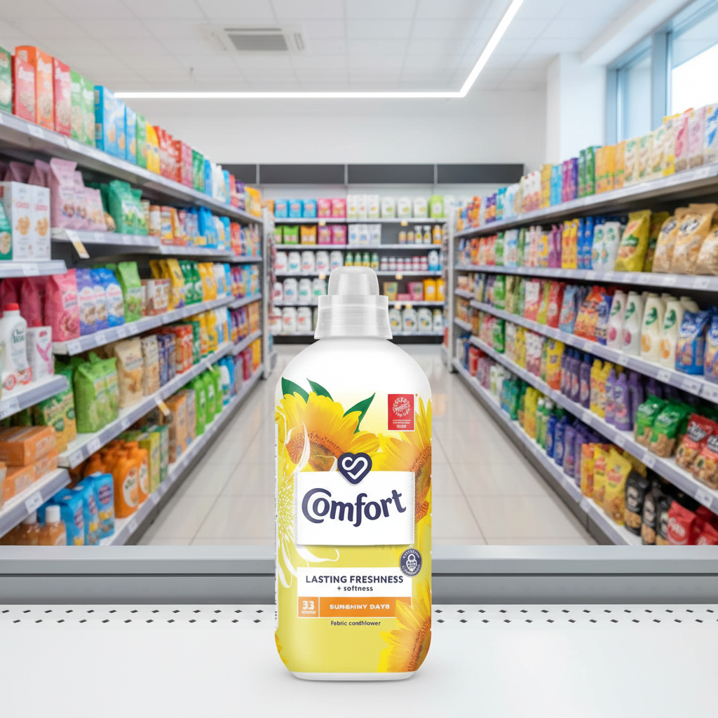 8 x Comfort  Fabric Conditioner Sunshiny Days 33 Washes (990 Ml)