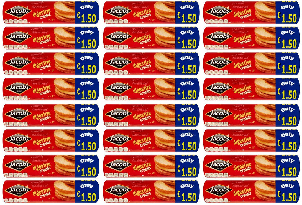 24 x Jacob's Digestive Creams 200G
