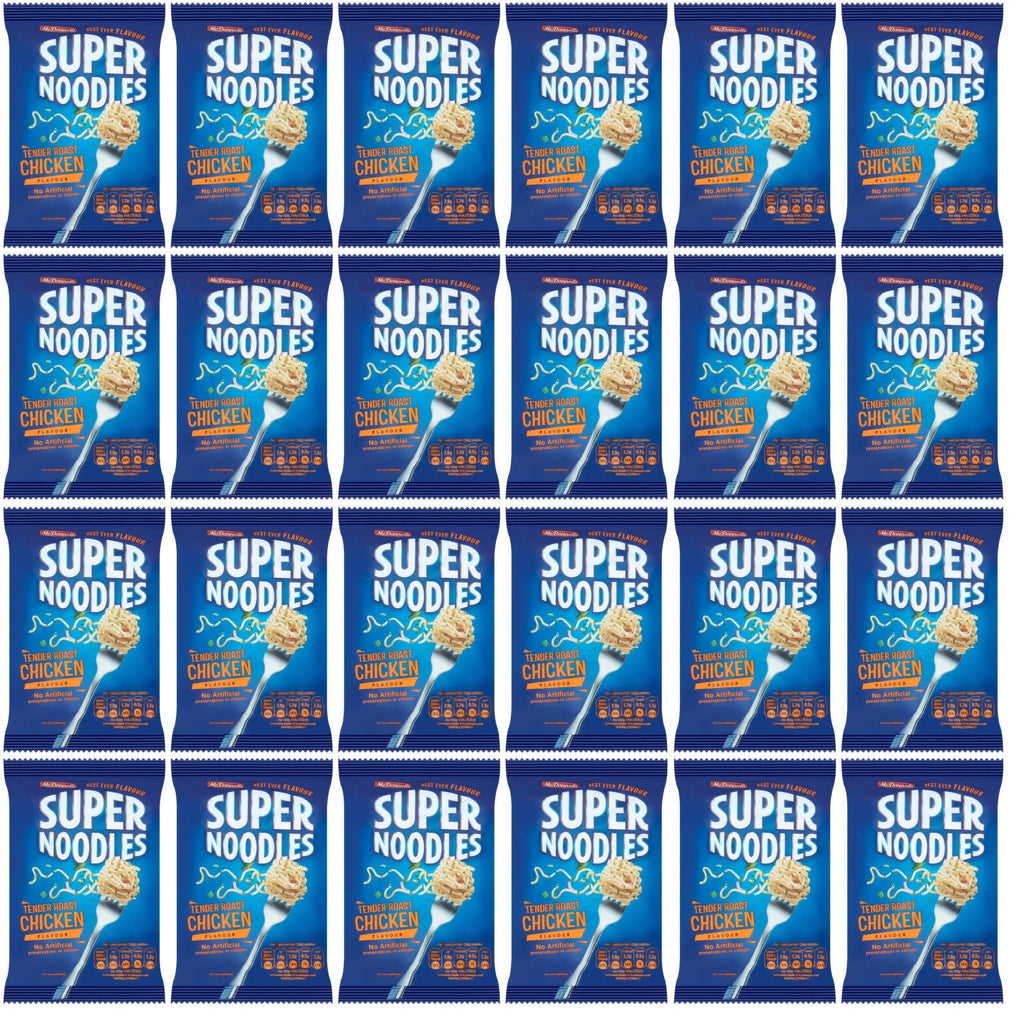 24 x Mcdonnells Super Noodles Tender Roast Chicken Flavour 85G