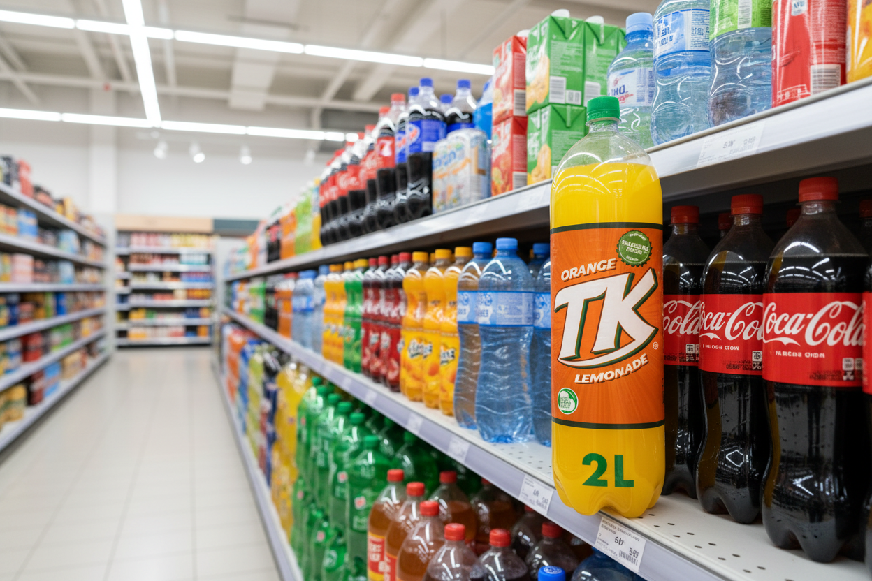 8 x Tk Orange Lemonade 2L