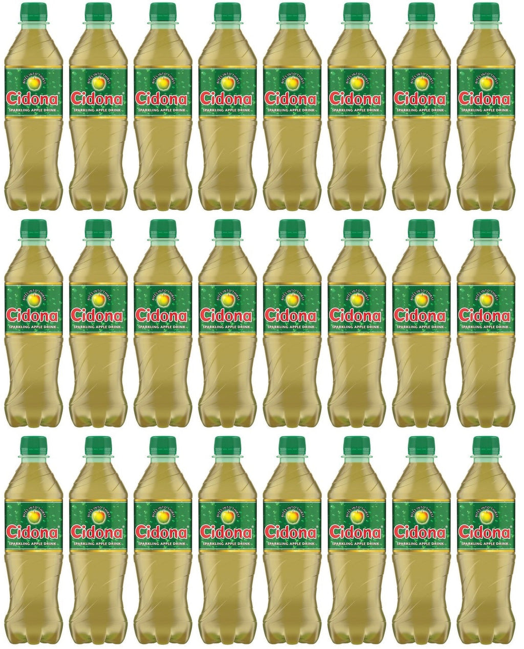 24 x Cidona Sparkling Apple Drink 500Ml