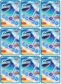 9 x Domestos Power 5 Toilet Rim Block Ocean 50 G