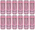 12 x Monster Strawberry Flavour Energy 500Ml
