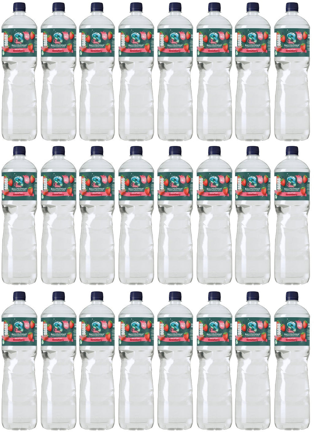 24 x Ballygowan Sparkling With A Hint Of Strawberry 500Ml
