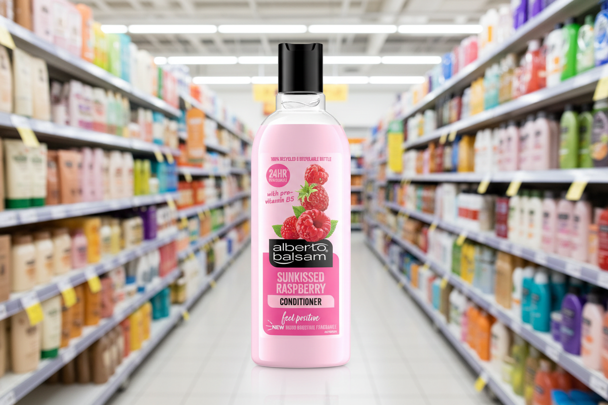 6 x Alberto Balsam Conditioner Raspberry - 300ML