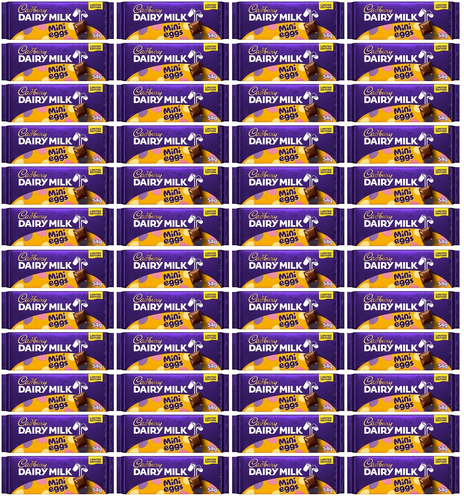 48 x Cadbury Dairy Milk Mini Eggs 54G