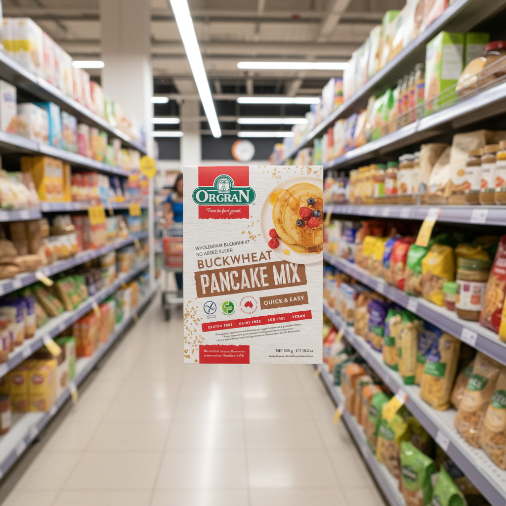Orgran Pancake Mix - Buckwheat - 375g
