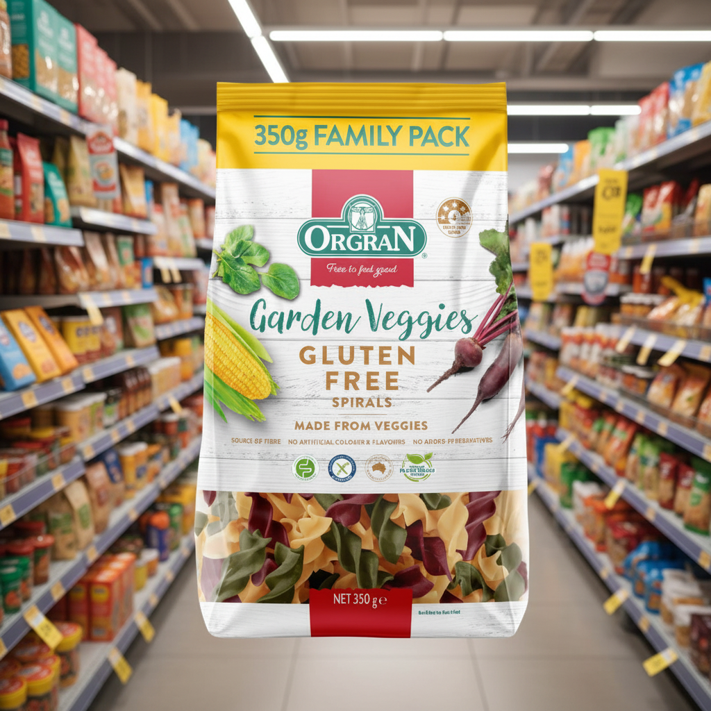 Orgran Garden Veggies Spirals - 350g