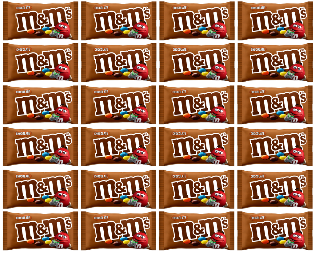 24 x M&M'S Chocolate Bags 45Gm