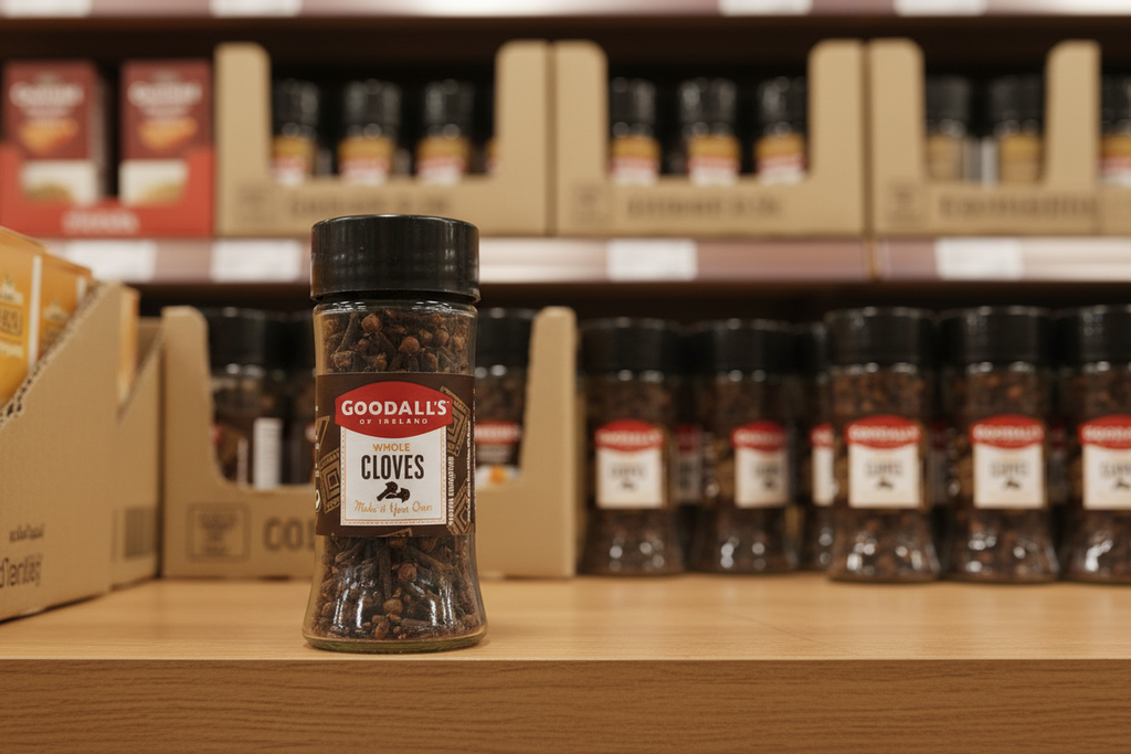 6 x Goodall's Of Ireland Whole Cloves 32G