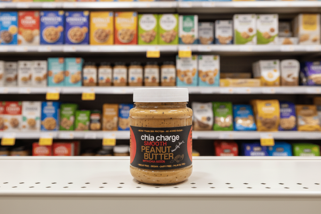 Chia Charge Peanut Butter with Chia Seeds Smooth - 350g