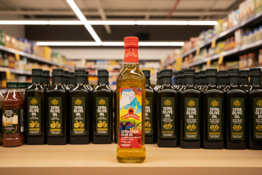 12 x Don Carlos Extra Virgin Olive Oil 500Ml