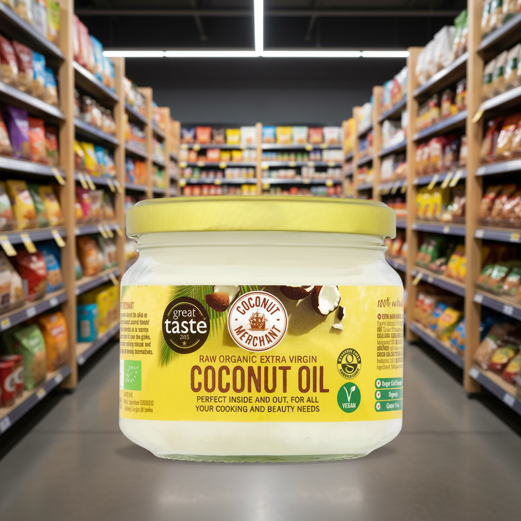 Coconut Merchant Org Raw Extra Virgin Coconut Oil - 300ml