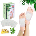 100Pads Natural Bamboo Vinegar Ginger Foot Pads – Travel or Home Use