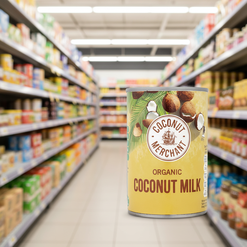 Coconut Merchant Organic Coconut Milk - 400ml