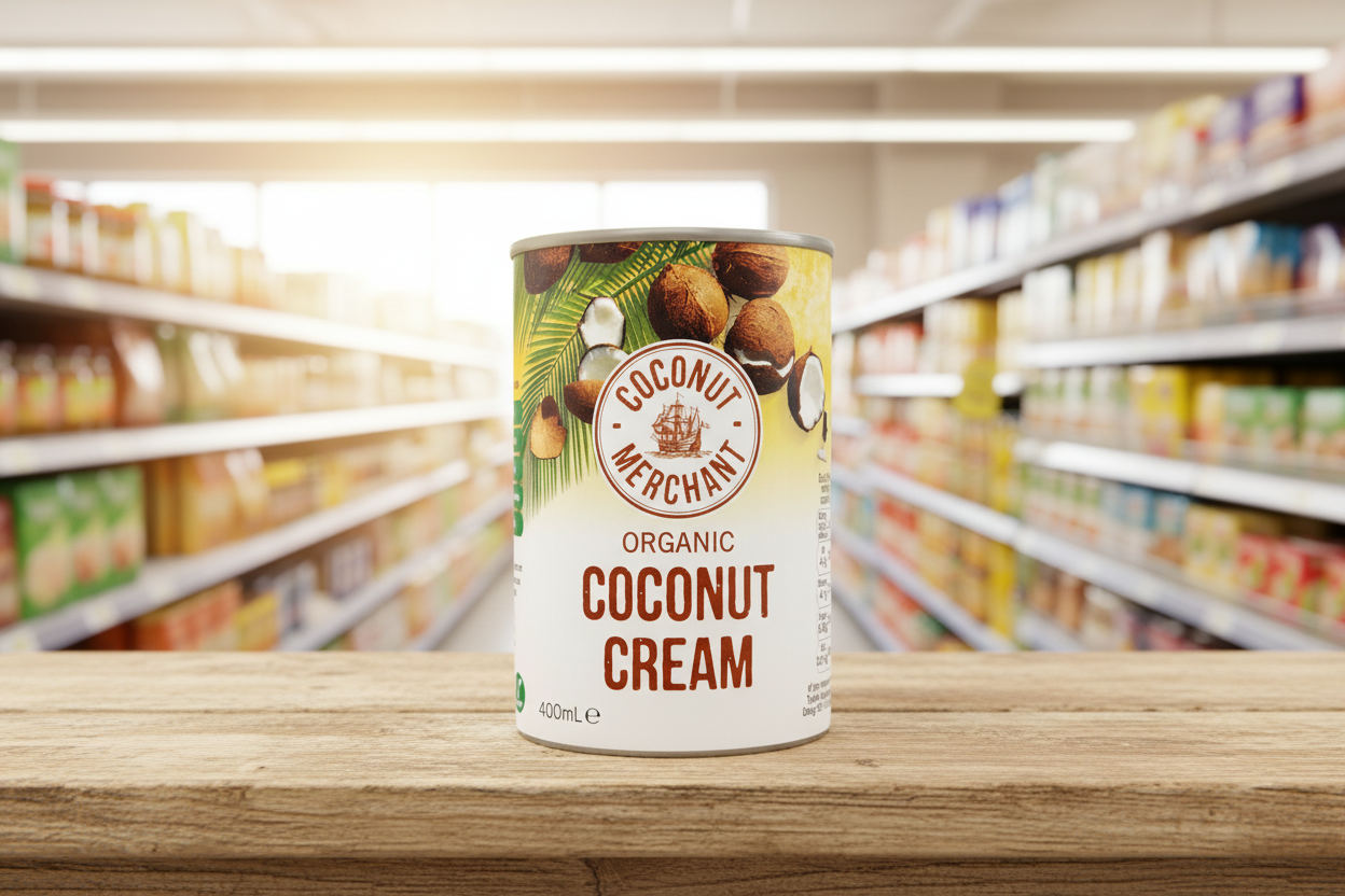 Coconut Merchant Organic Coconut Cream - 400ml