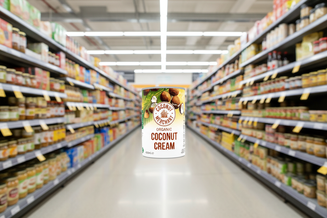 Coconut Merchant Organic Coconut Cream - 400ml