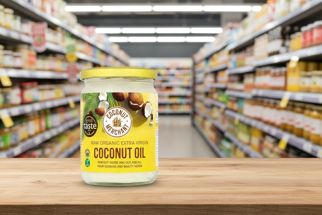 Coconut Merchant Org Raw Extra Virgin Coconut Oil - 500ml