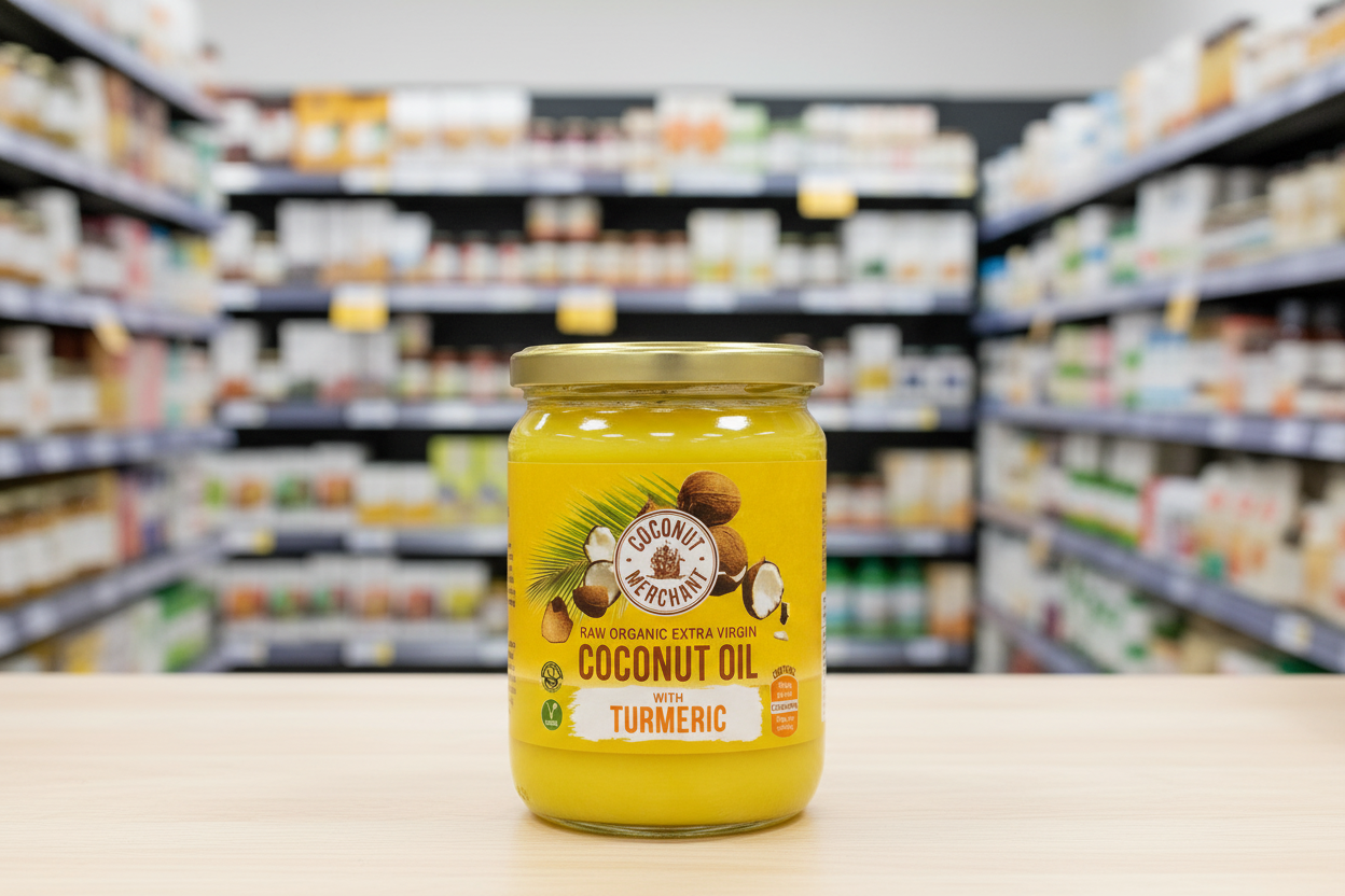 Coconut Merchant Org Ex/Virgin C/nut Oil T/meric - 500ml
