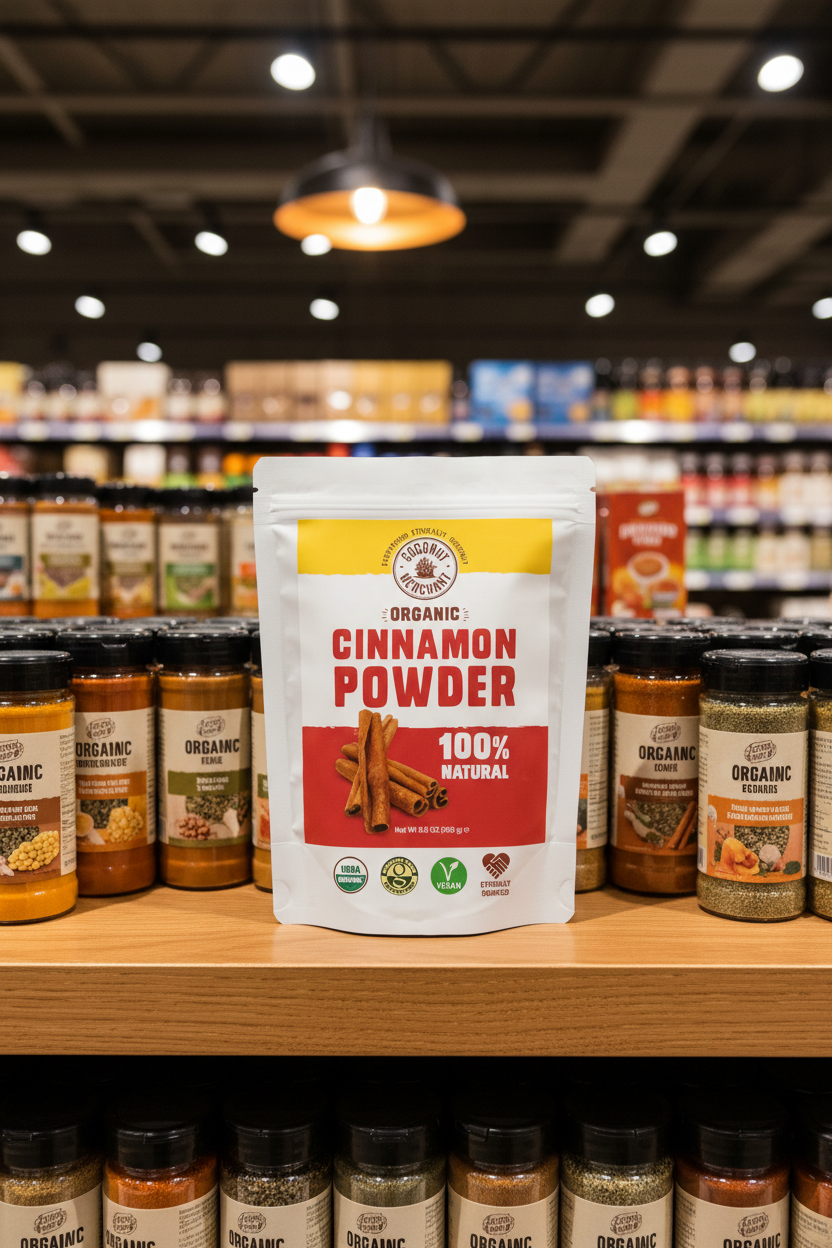 Coconut Merchant Organic Ceylon Cinnamon Powder - 250g