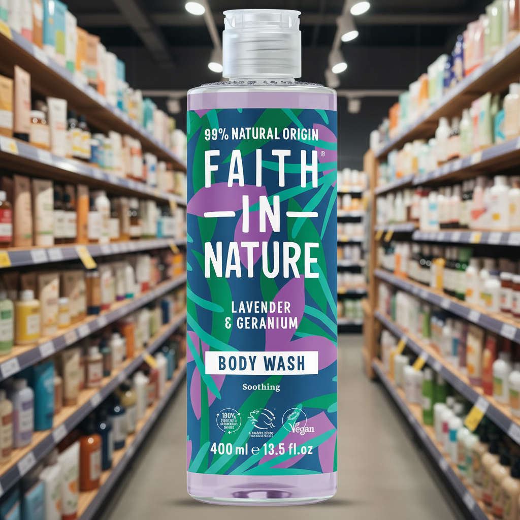 Faith In Nature Lavender & Geranium Body Wash - 400ml